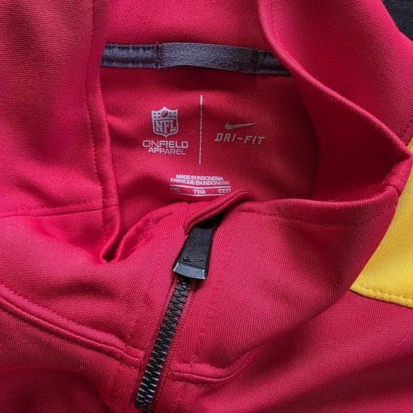 Nike Kansas City Chiefs Fly Speed Full Zip Performance Sideline Jacket - Picture 7 of 8